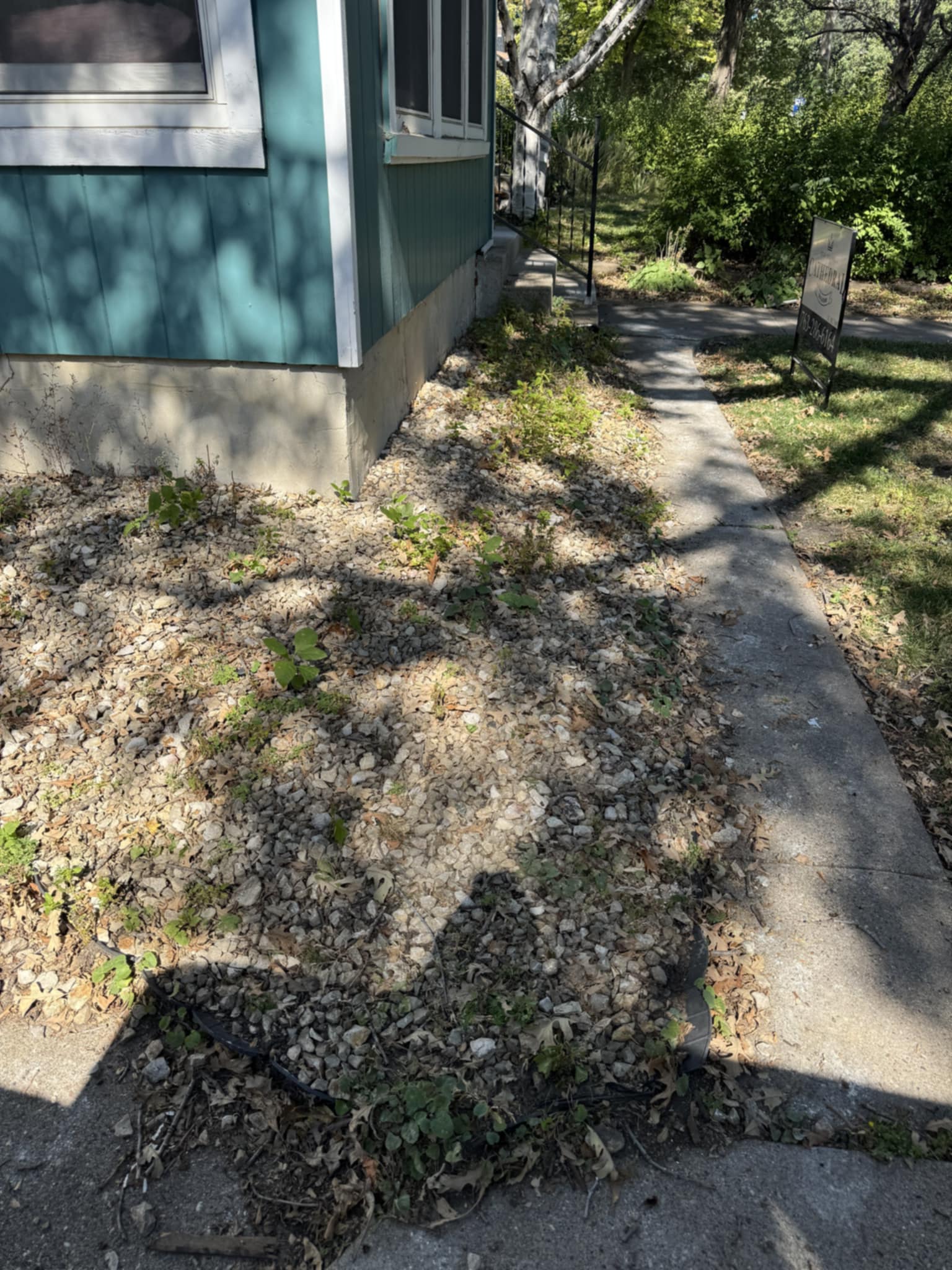 Residential concrete walkway removal Minneapolis MN